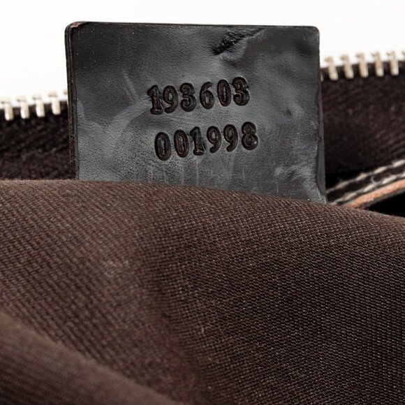 Gucci Brown Patent Medium GG Joy Boston Bag - Picture 14 of 14